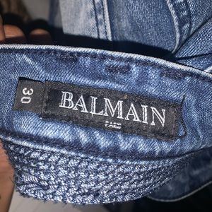 Balmain Women’s low rise boyfriend jeans